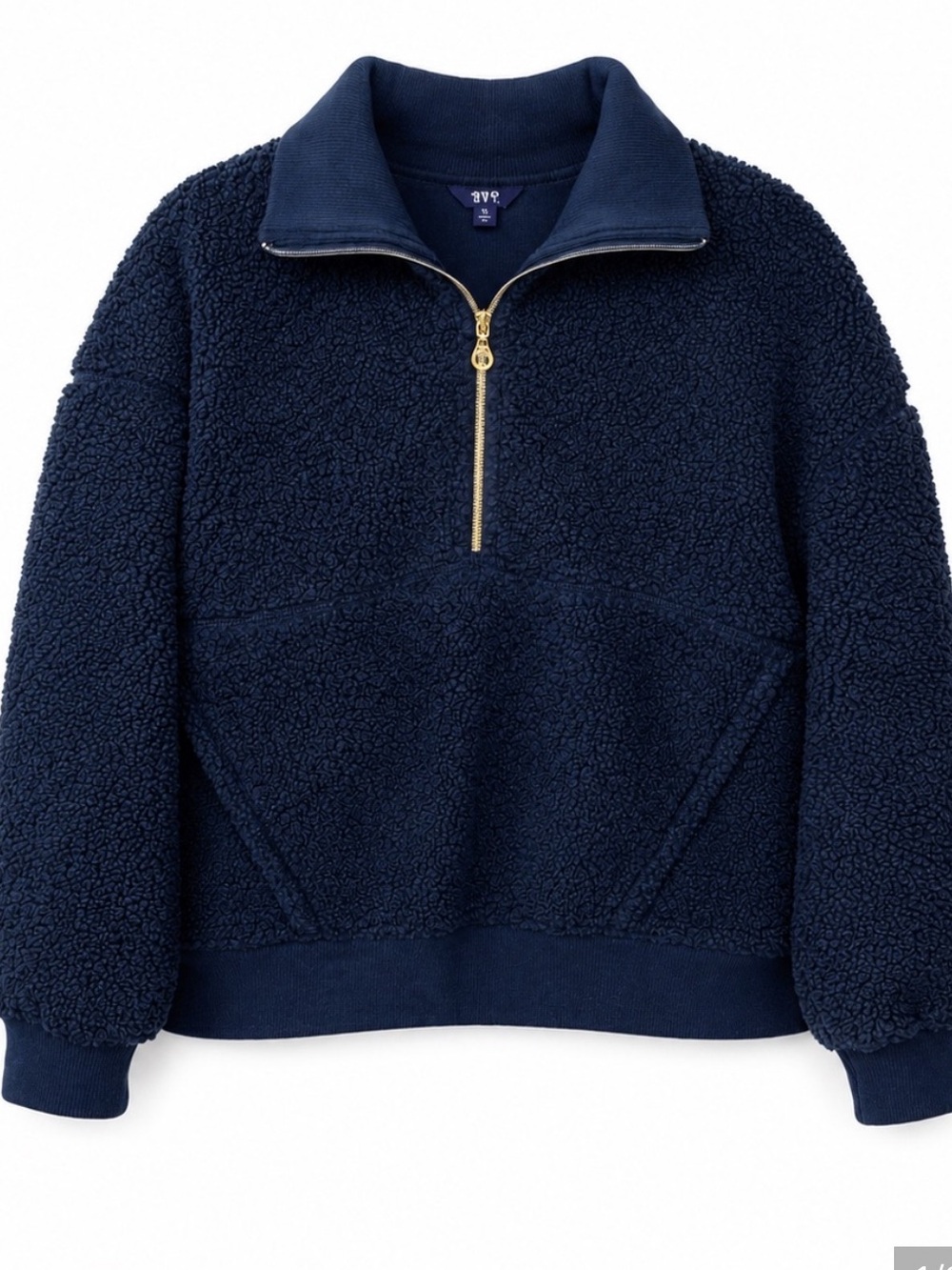 JOYLAB Cozy Fleece, gold zipper